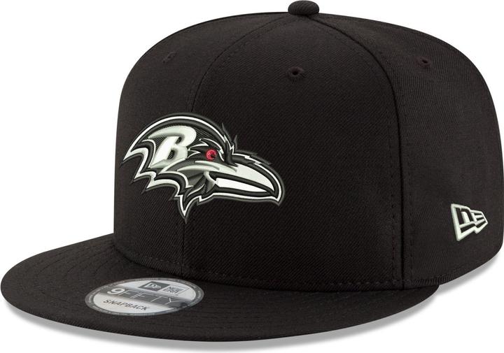 Produktbild New Era 9Fifty Snapback Cap - NFL Baltimore Ravens schwarz