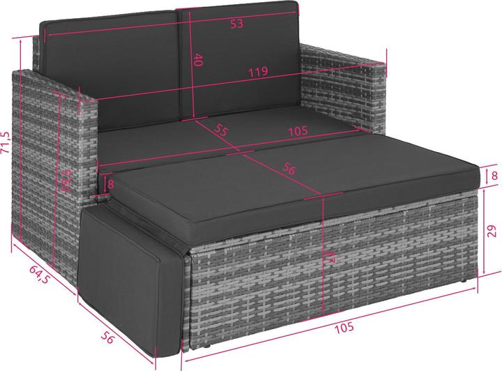 Productafbeelding tectake Corfu