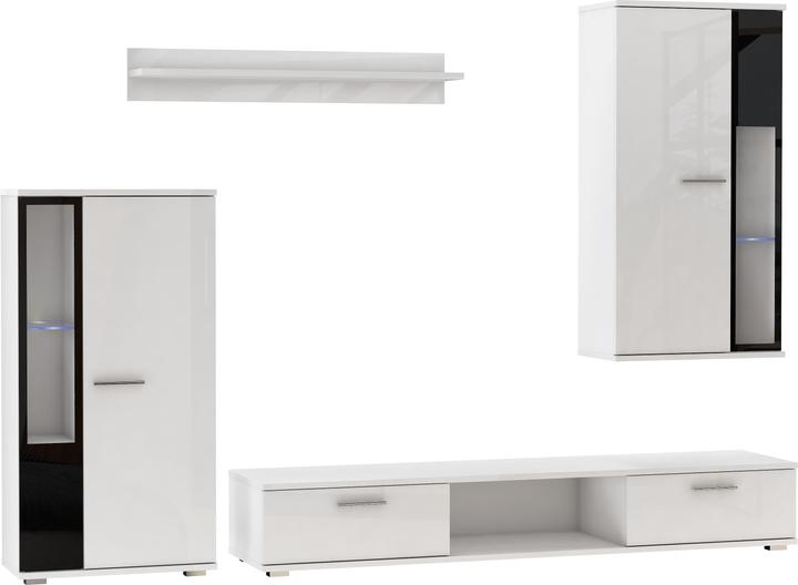 Immagine prodotto ADRK Furniture Pensile con illuminazione a LED LEON (40 x 40 x 120 cm)