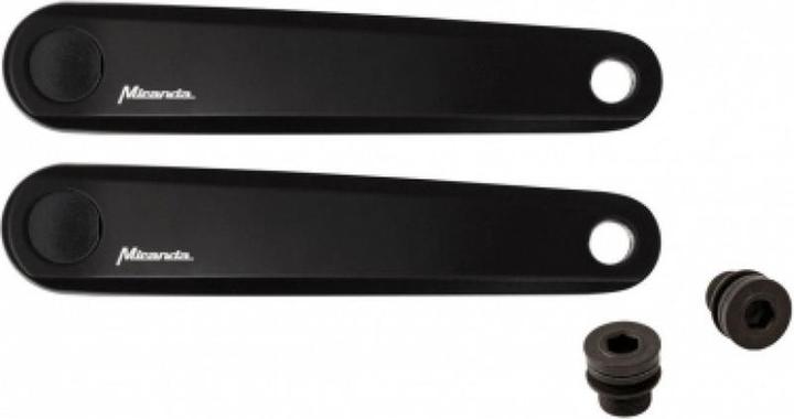Produktbild Miranda Crankset E-Bike Bosch-1 Isis-Delta 170 mm schwarz (170 mm)
