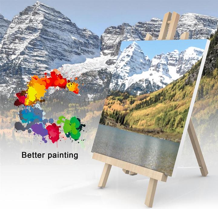 Actual product image Intirilife Table Easel Wood 27 x 50 cm