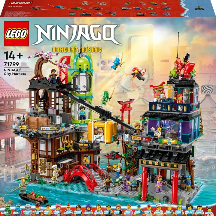 Actual product image LEGO Ninjago - Markets in the City (71799, LEGO Ninjago, LEGO Rare Sets)