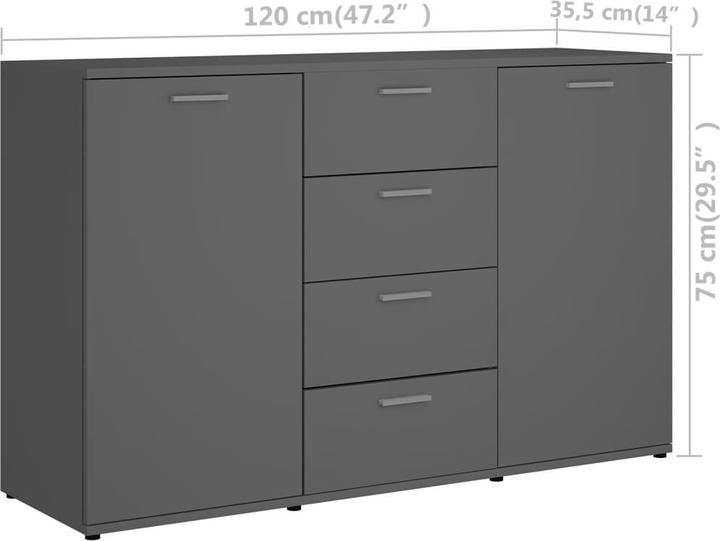 Immagine prodotto VidaXL Sade (120 x 35,5 x 75 cm)