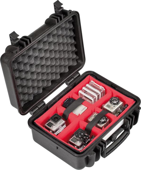Produktbild Explorer Cases Outdoor Koffer 13.1l (L x B x H) 360 x 304 x 194mm Schwarz 3317.BPH (Kamera Schultertasche, 13 l)