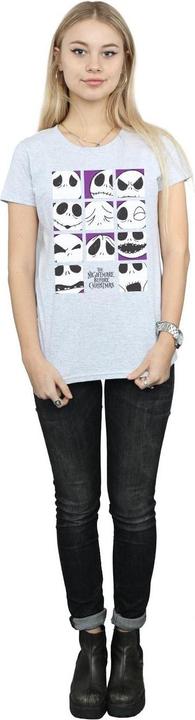 Immagine prodotto Disney Nightmare Before Christmas Many Faces Of Jack Squares Maglietta Donna (S)