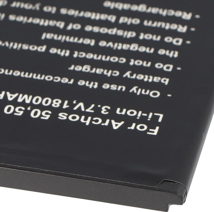 Actual product image AccuCell Battery for Archos 50, 50 Platinum Battery AC50PL
