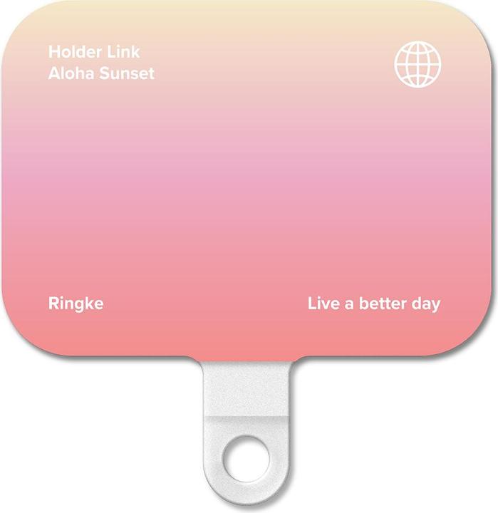Actual product image Ringke - Holder Link - for Phone Lanyard - Aloha Sunset