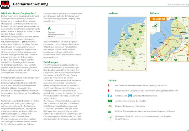 Produktbild ACSI Campingführer Deutschland 2025 (Deutsch, 2024)