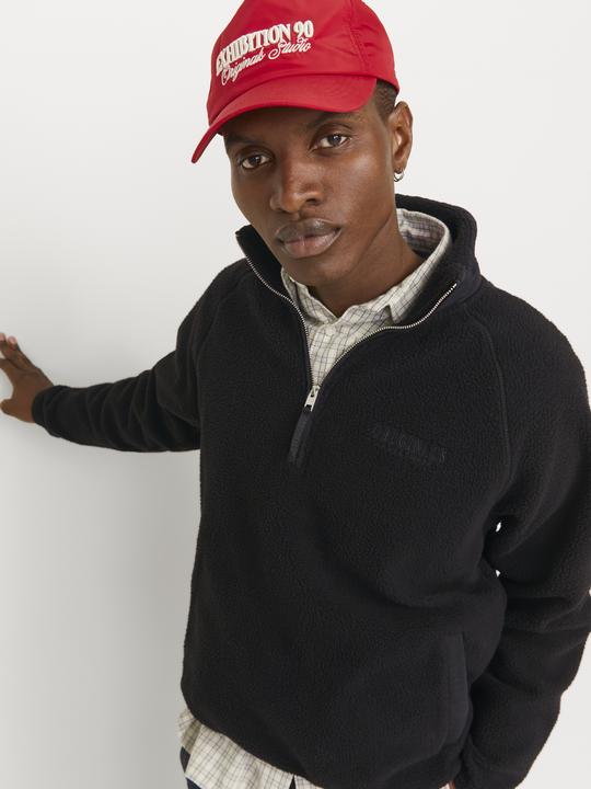 Actual product image Jack & Jones Single-coloured fleece sweatshirt Fleece sweatshirt (S)