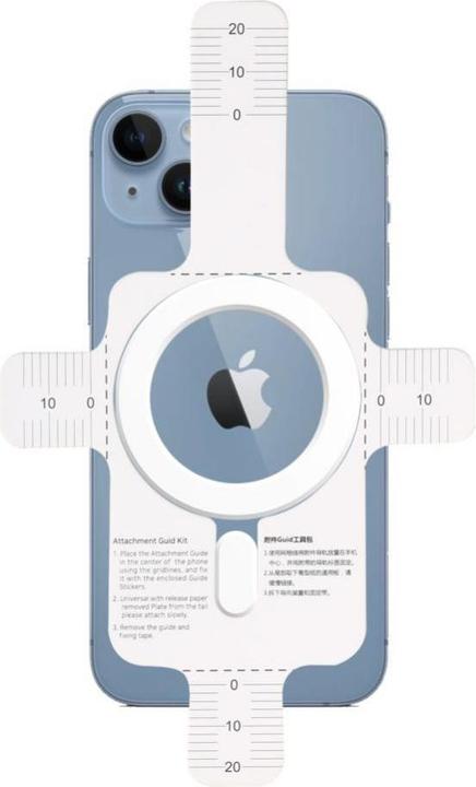 Actual product image Tech-Protect Magmat Magsafe Biały Magnetic Ring