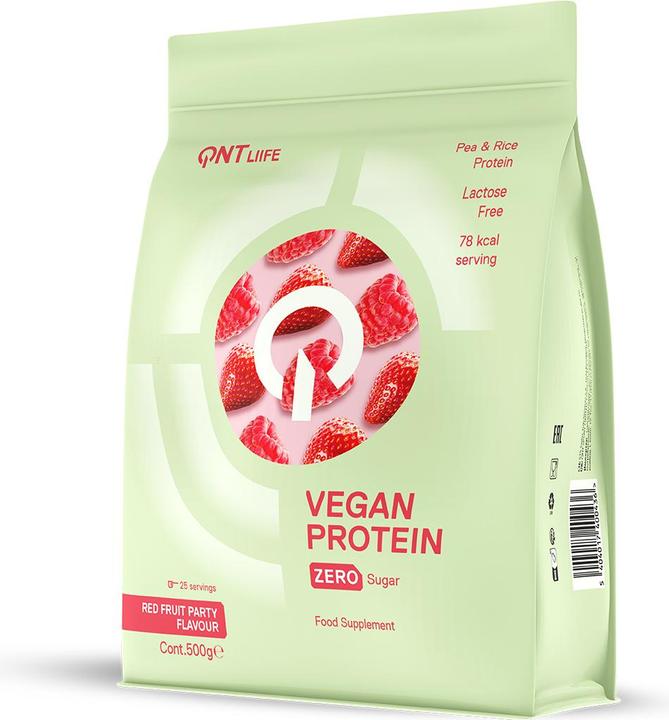 Immagine prodotto QNT Vegan Protein Zero Sugar (Frutti rossi, 1 pz., 500 g)