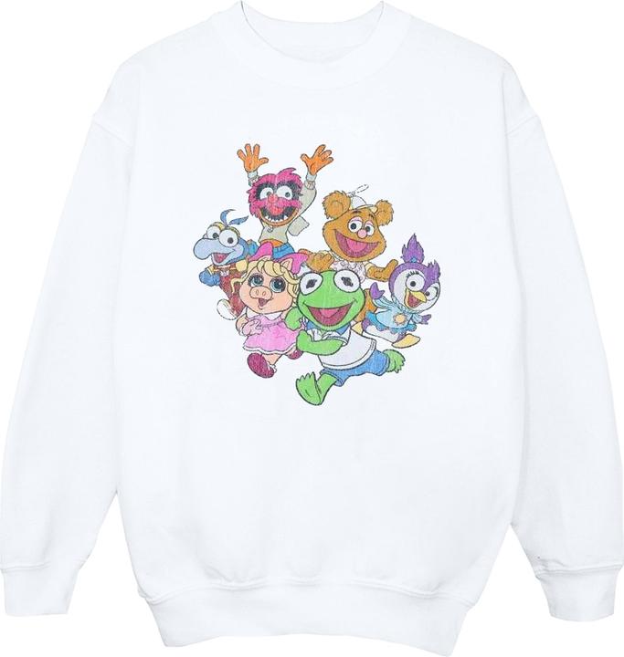 Actual product image Disney Mens The Muppets Muppet Babies Colour Group Sweatshirt (L)
