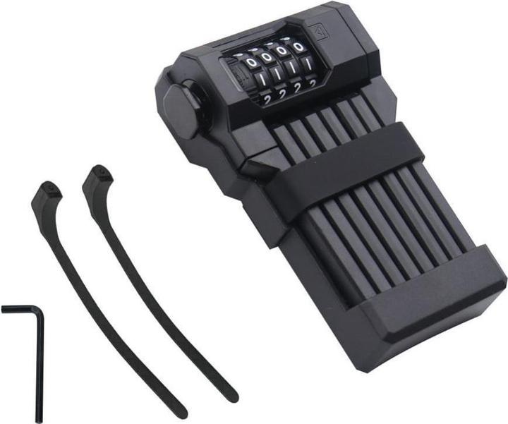 Immagine prodotto Dunlop Bicycle accessory OEM Bike / scooter 4 digit combination mini frame lock FSBYL48532 black