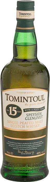 Tomintoul 15 Jahre with a Peaty Tang 0.7 l (Single Malt, Scotch Whisky)