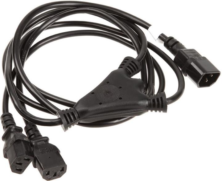 Actual product image InLine Y-distributor cable, 1x IEC plug to 2x IEC socket (1.80 m, IEC 309)