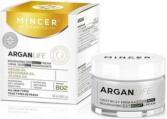 Mincer Pharma Crème nourrissante Argan Life jour/nuit No.802 50Ml (50 ml, Crème 24h)