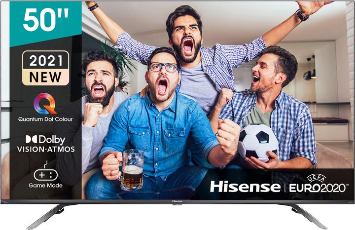 Productafbeelding Hisense 50E76GQ TV (50 inch) Ultra HD Smart TV Wi-Fi, Titanium (50", QLED, 4K, 2021)