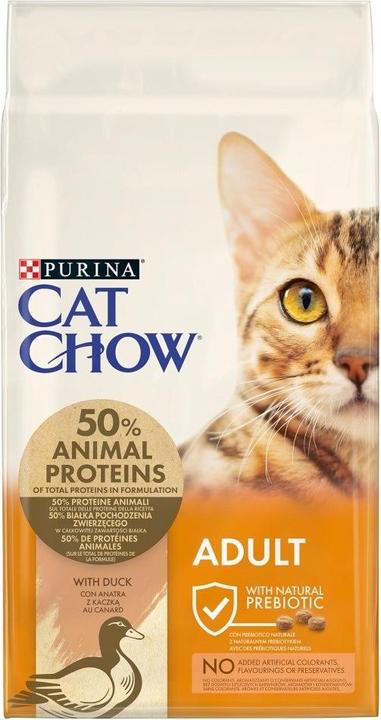 Image du produit Purina Cat Chow Adult Rich in Duck 15kg (Adulte, 15000 g)