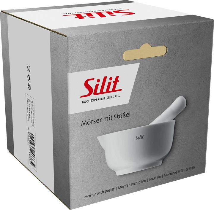 Productafbeelding Silit Vijzel met stamper 10cm porselein vaatwasmachinebestendig