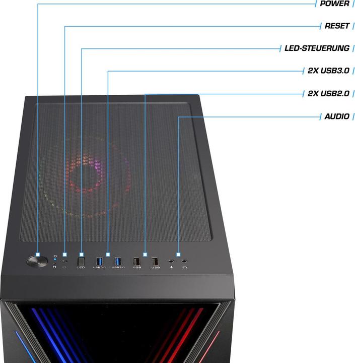 Produktbild Kiebel Allround (AMD Ryzen 5 4600G, 32 GB, 1000 GB)