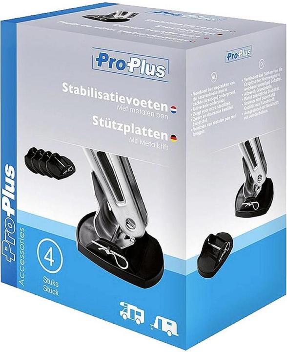 Image du produit ProPlus Plaques de support avec tige métallique Jeu de 4 pièces