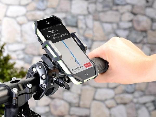 Produktbild Callstel Fahrradhalterung mit Gummifixierung für Smartphones