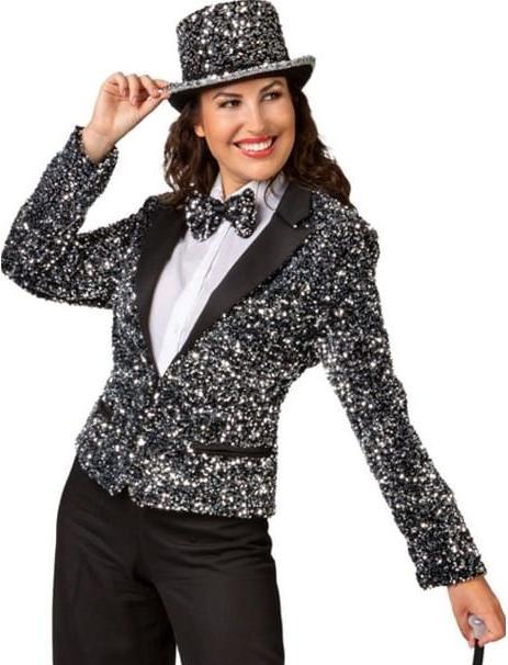 Produktbild Orlob Damen Pailletten Jacke (42)