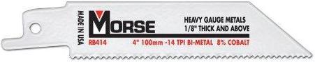 Produktbild Morse Saber saw blade bimetallic MK Master Cobalt set 5 - 102 x 20 x 0.9 mm 14TPI (MORSE-PT