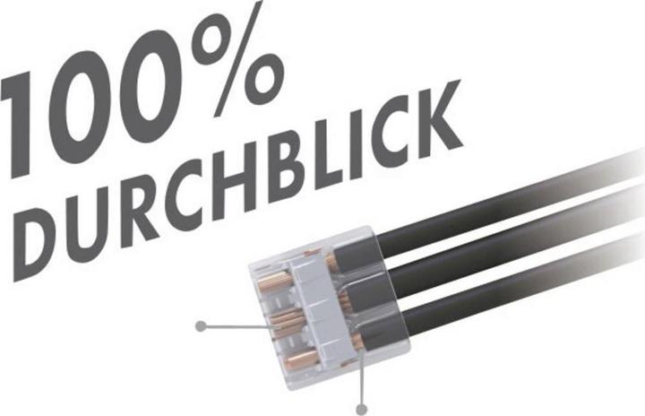 Image du produit Wago Pince de connexion COMPACT 3 fois 50 pièces