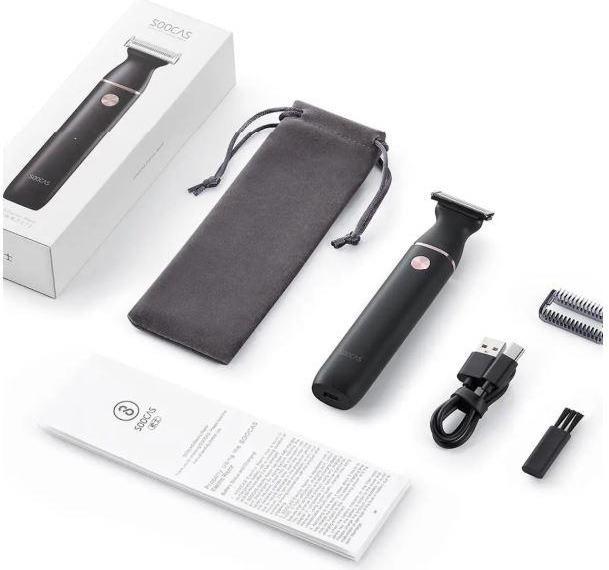 Produktbild Xiaomi SOOCAS Electric Shaver ET2 Operating time (max) 60 min, Wet & Dry, Lithium Ion, Juodas, Cordl