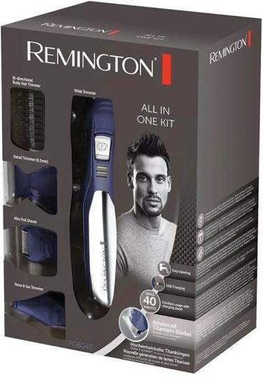Image du produit Remington PG6045 hair trimmers / clipper Blue, Silver