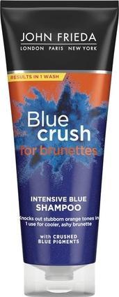 Productafbeelding John Frieda Blue Crush Intensieve Blue Shampoo 250ml Verstevigende shampoo voor bruin haar (250 ml)