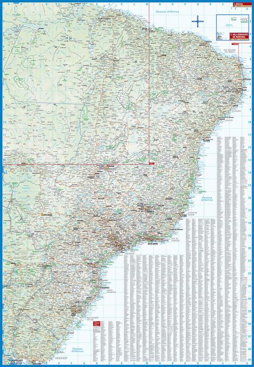 Immagine prodotto Mappa. Brasile
