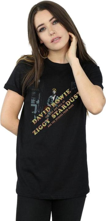 Image du produit David Bowie - T-shirt ZIGGY DIAGONAL - Femme (L)