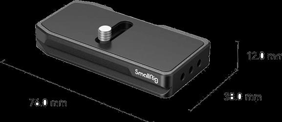 Image du produit SmallRig MD4150 Quick Release Mount Plate for AirTag (Adaptateur pour pied)