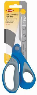 Produktbild Kleiber Stickschere ""Trend Line"", Länge: 127 mm, grau/blau spitz, sehr ergonomisch, daher wenig Kraftaufwa (12.70 cm)