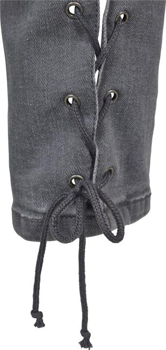 Image du produit Urban Classics Ladies Denim Lace Up Skinny Pants (28)