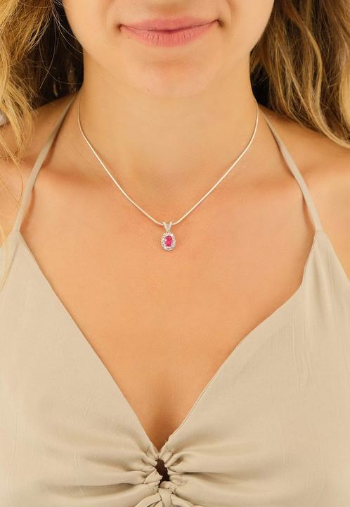 Image du produit Muau Pendentif (Argent, Or blanc 750)