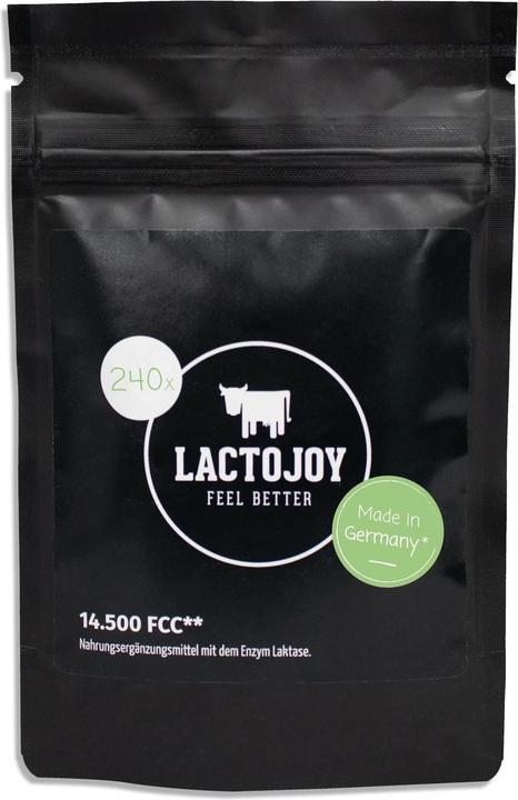 Immagine prodotto Lactojoy Confezione di ricarica di lattasi (240 Pezzo/i, Pillole, 43.20 g)