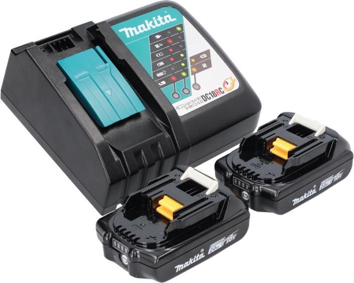 Actual product image Makita DHP 487 RA Perceuse-visseuse à percussion sans fil 18 V 40 Nm Brushless + 2x Batteries 2,0 (Rechargeable battery operated)