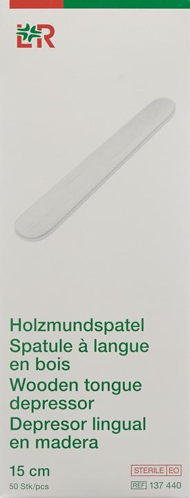Produktbild Lohmann & Rauscher Zungenspatel Holz einzeln steril