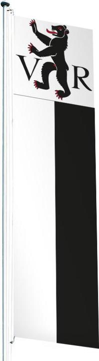 Image du produit Keller Fahnen Knatterfahne Kanton Appenzell Ausserrhoden Superflag® 80x300 cm