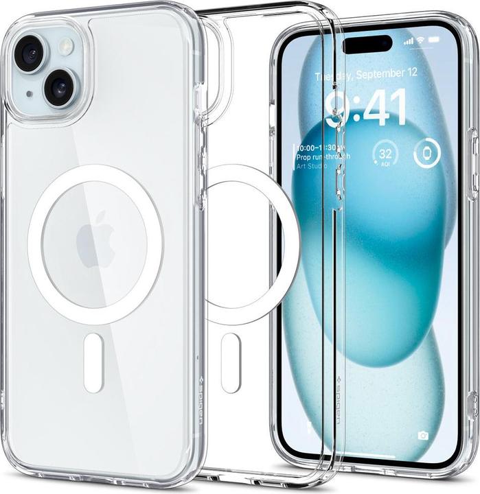 Produktbild Spigen Ultra Hybrid MAG iPhone 15 Plus 6.7" Magsafe biały/white ACS06660 (Apple iPhone 15 Plus)