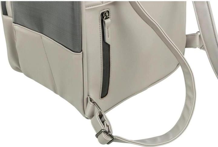 Image du produit Trixie Sac à dos pour transport d'animaux CityStyle Gris clair (Chien, Chat, Pliable)