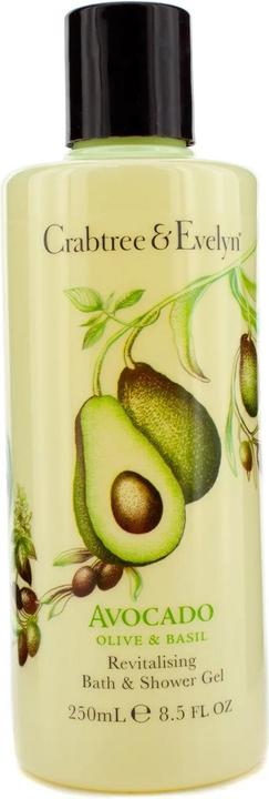 Produktbild Nuxe Crabtree & Evelyn Avocado Olive and Basil Revitalising Bath and Shower Gel 8.5 fl oz (250 ml)
