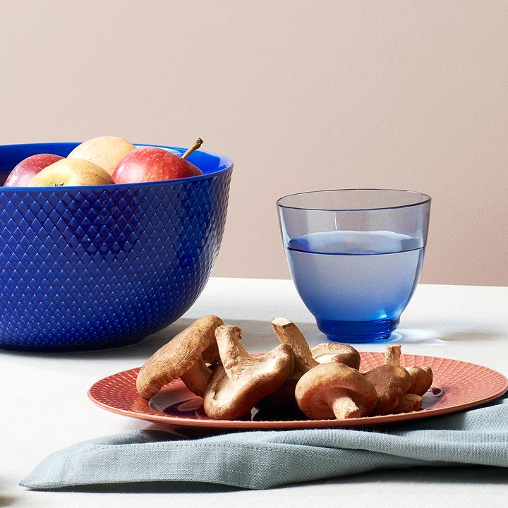 Immagine prodotto Lyngby Ciotola da portata Rhombe Color Dia. 22cm - Blu scuro (201915) (22 cm, 1 x)