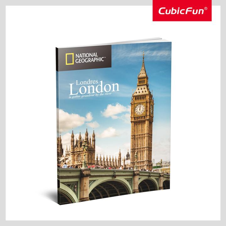 Produktbild Cubicfun Big Ben 3D Puzzle - 94 stk. (200992) (94 Teile)