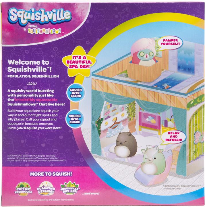 Actual product image Squishmallows Squishville - Play Set Salon