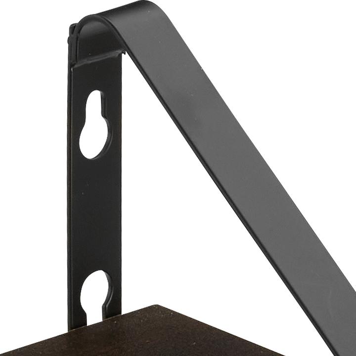 Image du produit tectake 3 étagères suspendues Cowell (40 x 12 x 12 cm)