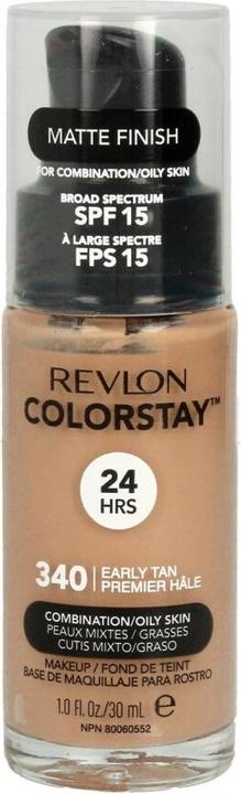 Actual product image Revlon ColorStay Makeup 30ml - Early Tan Combination/Oily Skin (340 - Early Tan)